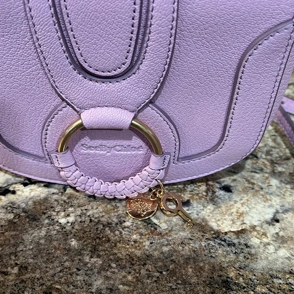 SEE BY CHLOÉ NWT Lilac Breeze Color Hana Mini Bag - Picture 3 of 7